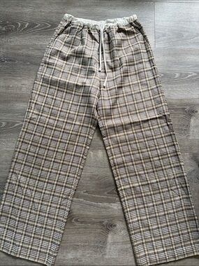 Twelve + korea gingham pants
